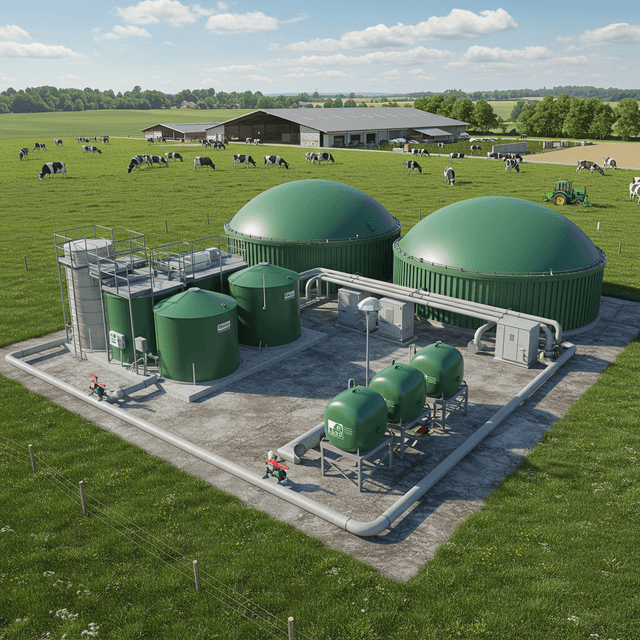 Biogazownia 50 kW — cena budowy, ROI i dofinansowanie 2026