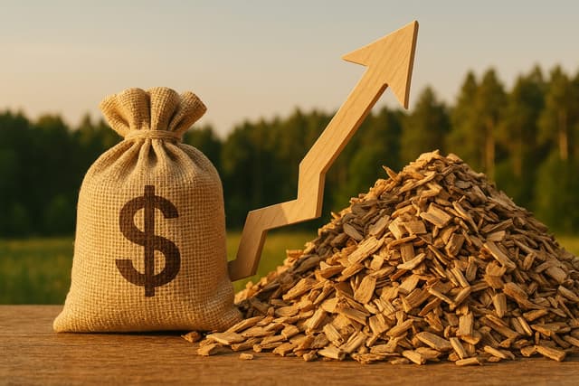 Cena zrębki drzewnej 2026