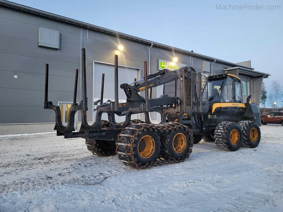 Forwardery na sprzedaż — John Deere, Ponsse, Komatsu, Rottne