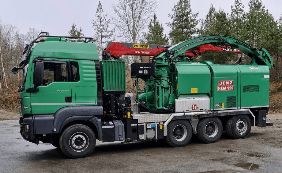 JENZ Chippertruck Hybrid