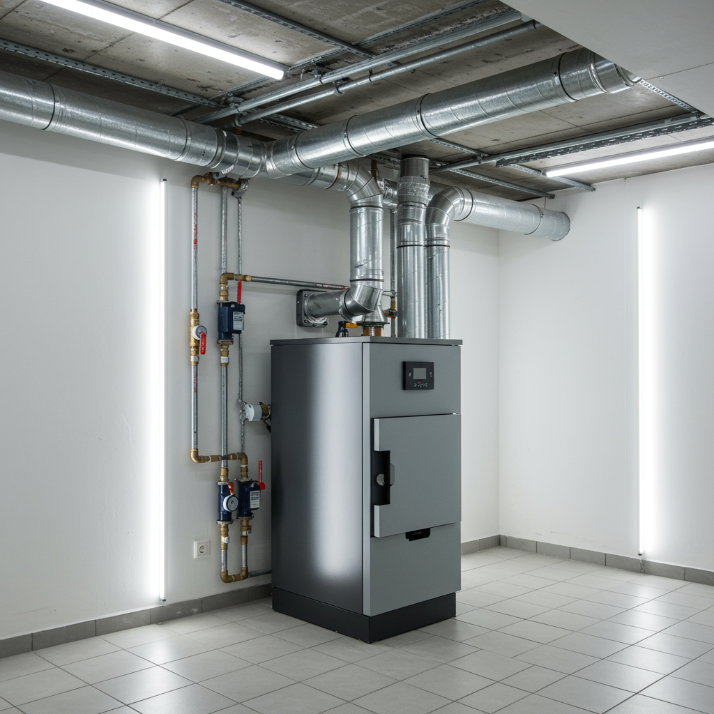 Nowoczesna kotłownia z pelletem wyremontowana dzięki dofinansowaniom z gminy i Czystego Powietrza